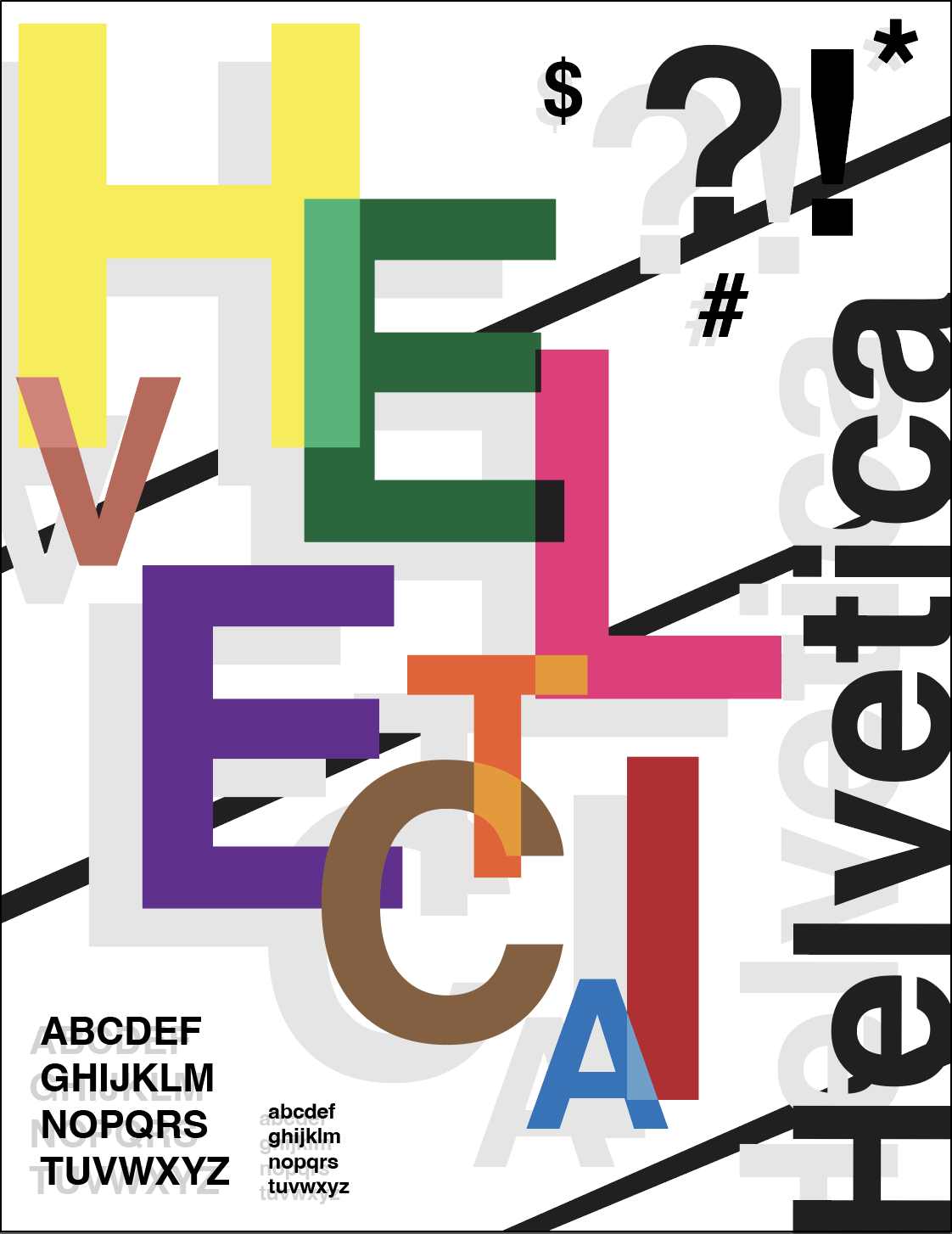 Helvetica Study