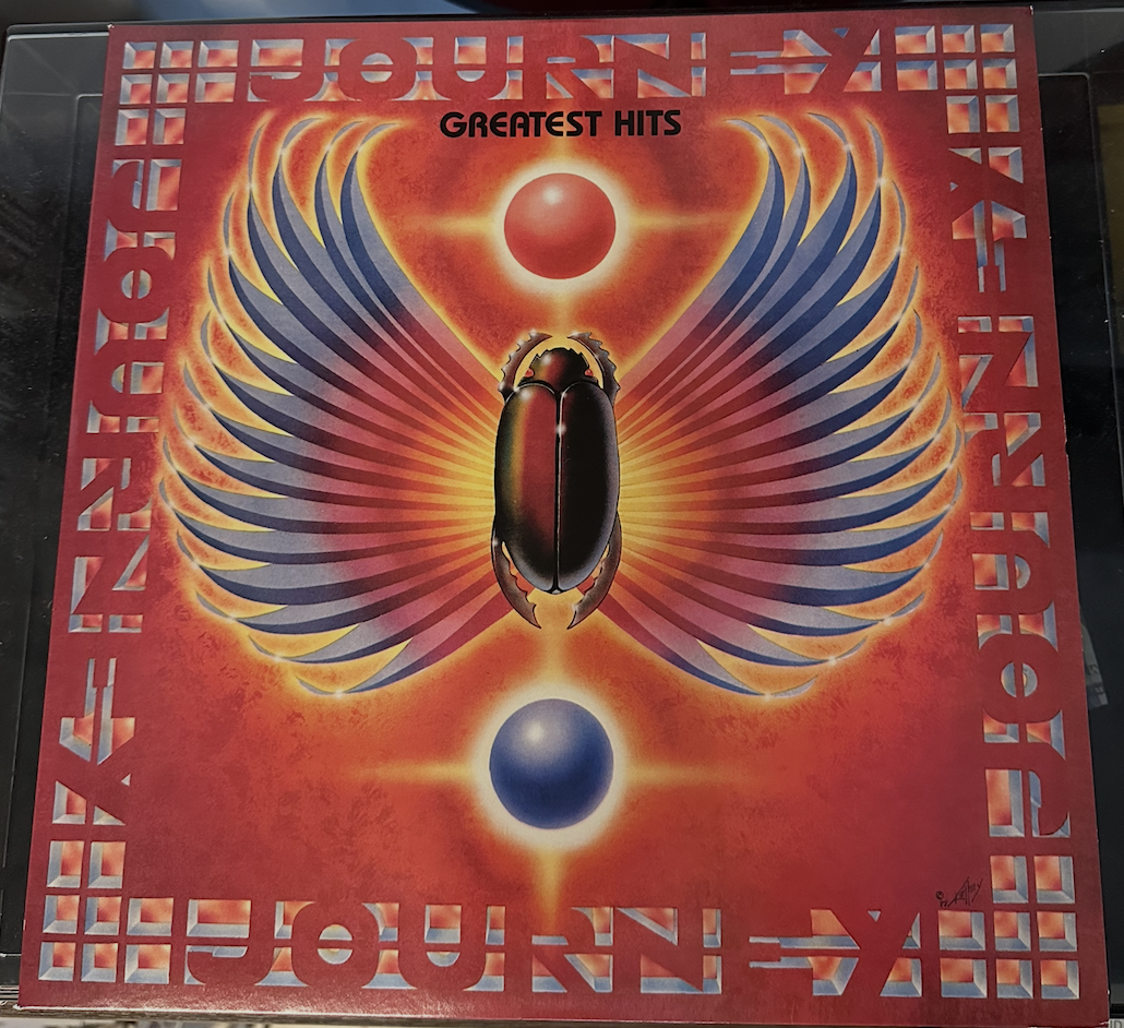 Journey — Greatest Hits vinyl record cover